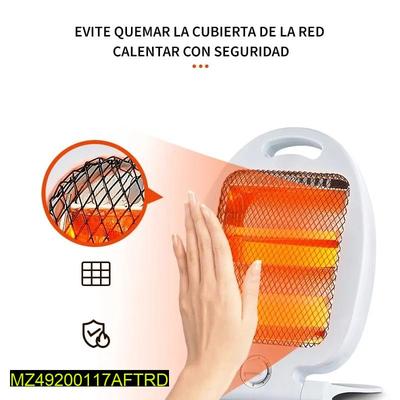 Double Tube Electric Heater, 400-800 Watt