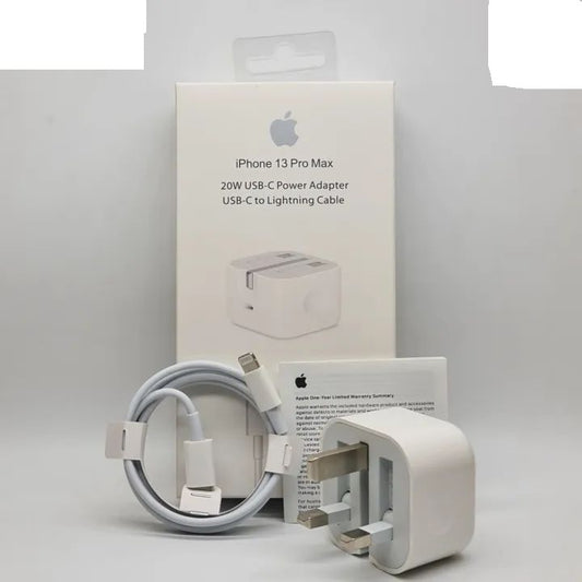 iPhone 20W Power Adapter | Type-C to Lightning & USB to iPhone | Super Fast Charger